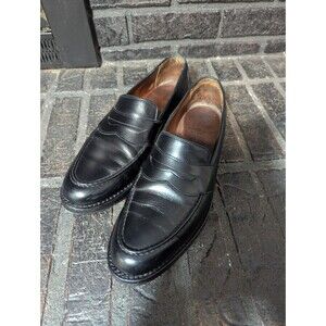 Allen Edmonds Randolph Black Size 11 B Narrow Leather High Quality Penny Loafers